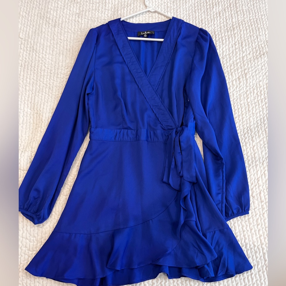 Lulus royal blue dress